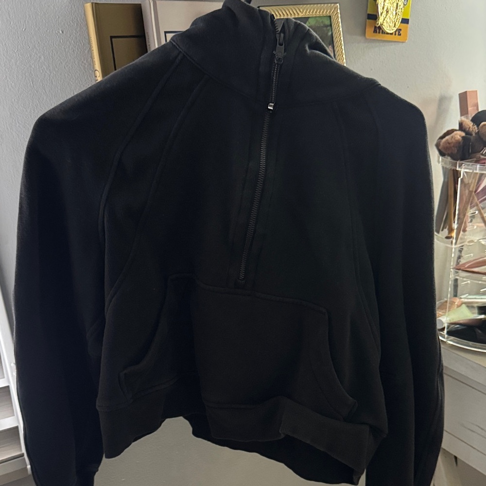 Black Half-Zip Lululemon Hoodie